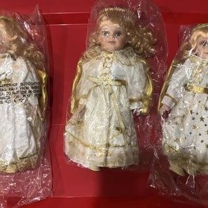 The heritage signature collection porcelain Angel dolls